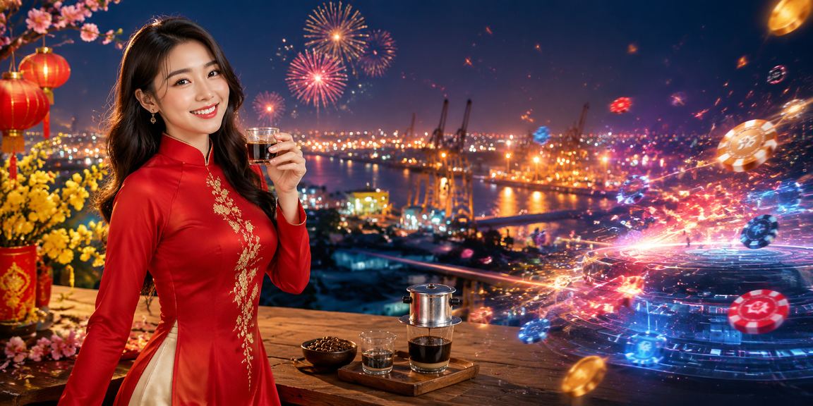 Người dùng Hải Phòng theo dõi kèo esports tại quán cà phê ban đêm